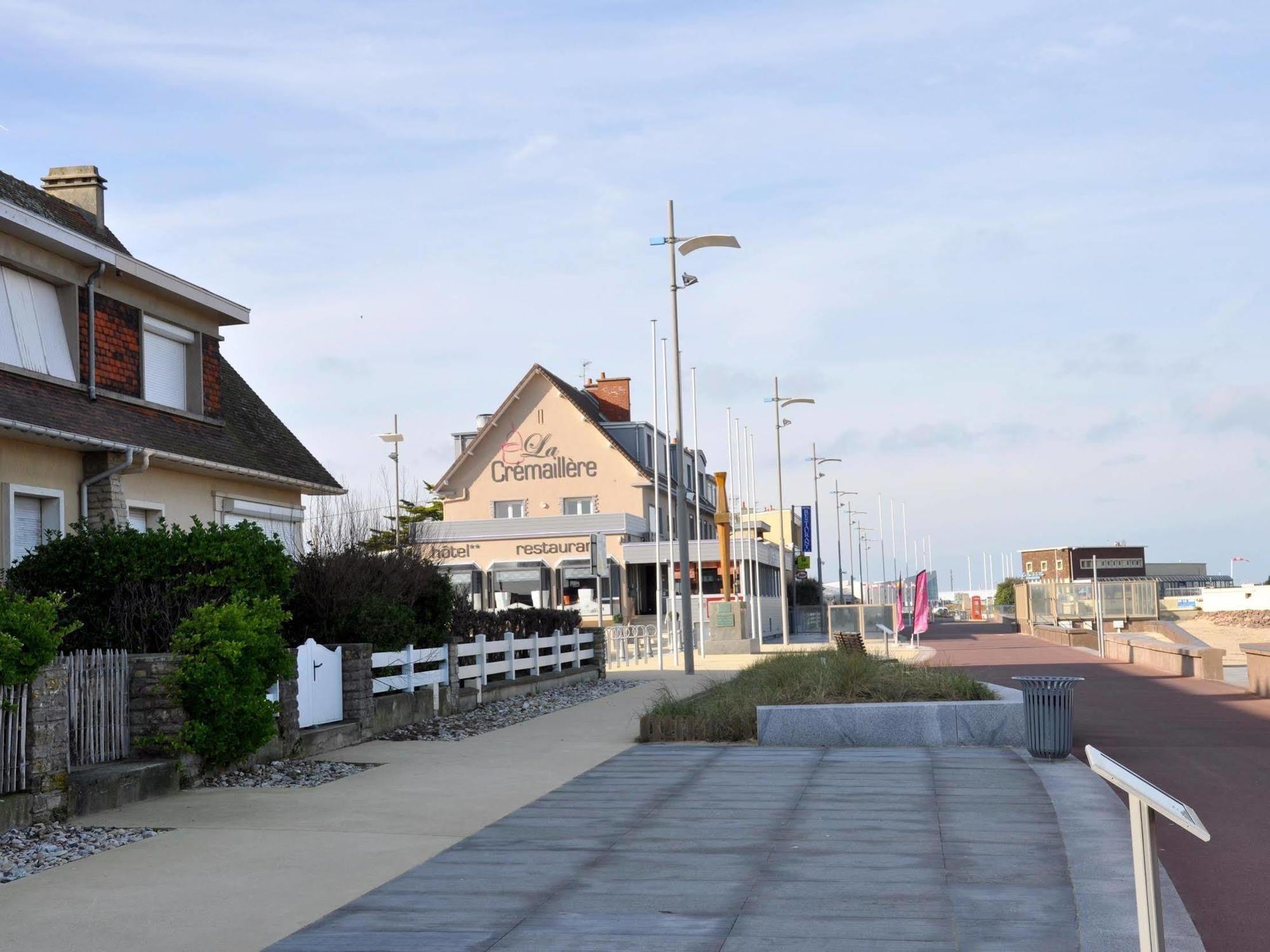 La Cremaillere Hotel-Restaurant Courseulles-sur-Mer Exterior foto